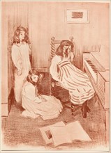 Bouderie, 1898. Creator: Alfredo Müller (Italian, 1869-1940); Imprimerie Champenois.
