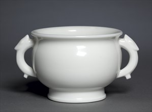 Bowl in Form of Archaic Gu: Dehua Ware, 1600s. Creator: Unknown.