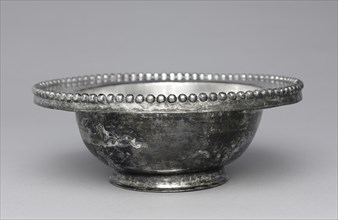 Bowl with Beaded Rim, 300-500. Creator: Unknown.