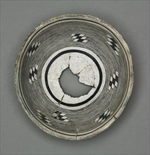 Bowl with Geometeric Design (Concentric Circles), c 1000- 1150. Creator: Unknown.