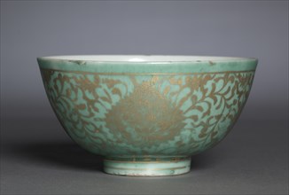 Bowl with Lotus Scrolls, 16th Century. Creator: Unknown.