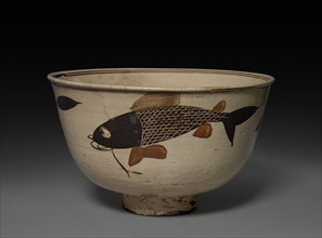 Bowl: Cizhou ware, 1368- 1644. Creator: Unknown.