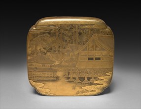 Box (lid), late 1800s. Creator: Unknown.