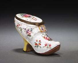Box in Form of Shoe, mid-18th century. Creator: Unknown.