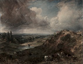 Branch Hill Pond, Hampstead, 1828. Creator: John Constable (British, 1776-1837).