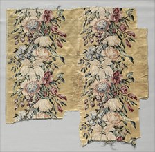 Brocaded Silk, 1774-1793. Creator: Philippe de Lasalle (French, 1723-1805), style of.