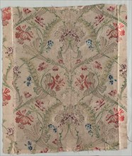 Brocaded Silk, early 1700s. Creator: Unknown.