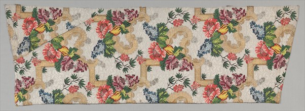 Brocaded Textile, early 1700s. Creator: Unknown.