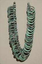 Bronze Necklace with Hanging Pendants, 8th Century BC. Creator: Unknown.