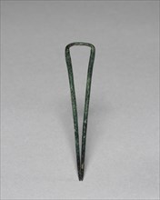 Bronze Topknot Pin, 918-1392. Creator: Unknown.
