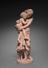 Brother and Sister, 1875. Creator: Jean-Baptiste Carpeaux (French, 1827-1875).