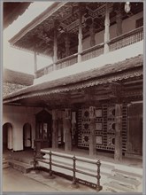 Buddhist Temple in Kandy, Ceylon, c. 1880s. Creator: Skeen & Co. (British, active 1860-1920).