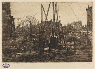 Building Site, Amsterdam. Creator: George Hendrik Breitner (Dutch, 1857-1923).