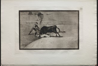 Bullfights: The Unlucky Death of Pepe Illo, in the Ring at Madrid, 1876. Creator: Francisco de Goya (Spanish, 1746-1828).