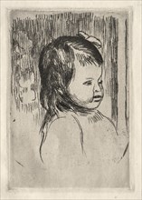Buste denfant, tourné à droite. Creator: Pierre-Auguste Renoir (French, 1841-1919).