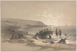 Caiaphas Looking Towards Mount Carmel, 1839. Creator: David Roberts (British, 1796-1864).