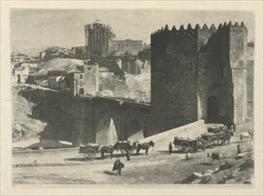 Camera Work: Bridge of St. Martin - Toledo, 1914. Creator: J. Craig Annan (British, 1864-1946).