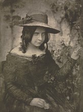 Camera Work: Girl in Straw Hat, 1912. Creator: David Octavius Hill (British, 1802-1870); Robert Adamson (British, 1821-1848), and.