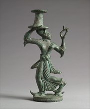 Candelabrum Stand of a Dancing Maenad, 525-500 BC. Creator: Unknown.