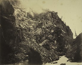 Cañon of the Rio las Animas, c. 1882-1886. Creator: William Henry Jackson (American, 1843-1942).