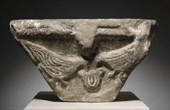 Capital with Birds, 700s-800s. Creator: Unknown.