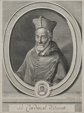 Cardinal Arnaud dOssat. Creator: Gerard Edelinck (French, 1640-1707).