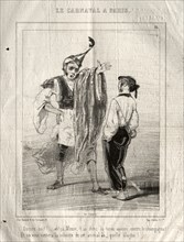 Carnaval, 1841-1843. Creator: Paul Gavarni (French, 1804-1866).