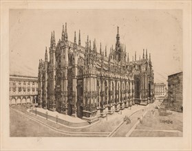 Cathedral, Milan. Creator: Otto H. Bacher (American, 1856-1909).
