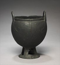 Cauldron on High Rounded Foot, 2nd-1st Century BC. Creator: Unknown.