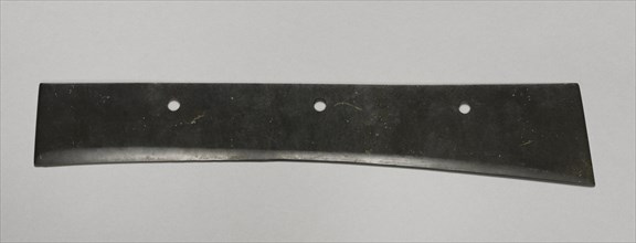 Ceremonial Blade with Three Perforations (Dao), 2000-1700 BC. Creator: Unknown.
