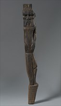 Chair or Bed Leg with the God Bes, 1540-1296 BC. Creator: Unknown.