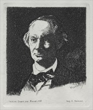 Charles Baudelaire, 1869. Creator: Edouard Manet (French, 1832-1883).