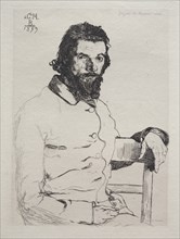 Charles Méryon, 1884. Creator: Félix Bracquemond (French, 1833-1914); Gazette des Beaux-Arts.