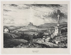 Château de Larderole, 1832. Creator: Eugène Isabey (French, 1803-1886).