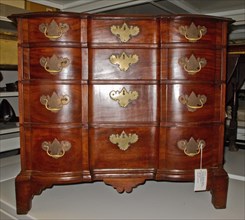 Chest of Drawers, c. 1760-1780. Creator: Unknown.
