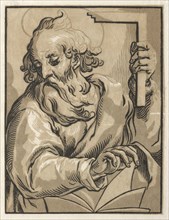 Christ and the Apostles: St. Thomas (with the Square), 1600s. Creator: Ludolph Büsinck (German, 1590-1669).