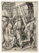Christ Bearing the Cross. Creator: Martin Schongauer (German, c.1450-1491).