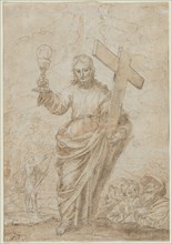 Christ Holding a Chalice and Cross, 1666. Creator: Alonso Cano (Spanish, 1601-1667).