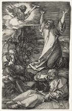 Christ on the Mount of Olives, 1508. Creator: Albrecht Dürer (German, 1471-1528).