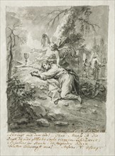 Christ on the Mount of Olives, 1788. Creator: Martin Johann Schmidt (Austrian, 1718-1801).