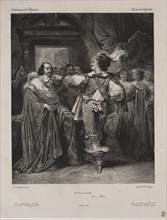Chronicles of France: Scene of the Fronde - The Prince of Condé, 1829. Creator: Eugène François Marie Joseph Devéria (French, 1805-1865); Achille Devéria (French, 1800-1857), and.