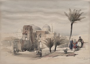 Church of the Holy Sepulchre, Jerusalem, 1839. Creator: David Roberts (British, 1796-1864).