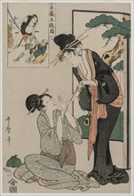 Chushingura: Act V of The Storehouse of Loyalty, late 1790s. Creator: Kitagawa Utamaro (Japanese, 1753?-1806).