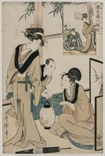 Chushingura: Act VI of The Storehouse of Loyalty, late 1790s. Creator: Kitagawa Utamaro (Japanese, 1753?-1806).
