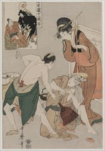 Chushingura: Act XI of The Storehouse of Loyalty, late 1790s. Creator: Kitagawa Utamaro (Japanese, 1753?-1806).