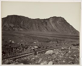 Cinnabar Mountain, Devil Slide, 1880s. Creator: Frank Jay Haynes (American, 1853-1921).