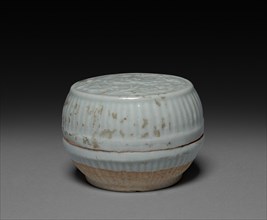 Circular Box: Qingbai Ware, 1200s-1300s. Creator: Unknown.
