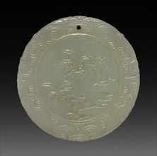 Circular Pendant, 1735-1795. Creator: Unknown.
