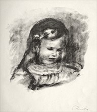 Claude Renoir, la tête baissée, 1904. Creator: Pierre-Auguste Renoir (French, 1841-1919).