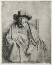 Clement de Jonghe, Printseller, 1651. Creator: Rembrandt van Rijn (Dutch, 1606-1669).